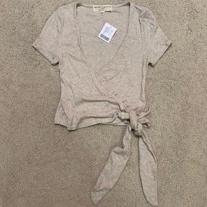 NWT Project Social Urban Outfitters wrap crop top